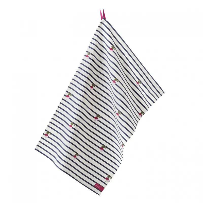 Joules Set Of Two Tea Towels - Artichoke Floral -1